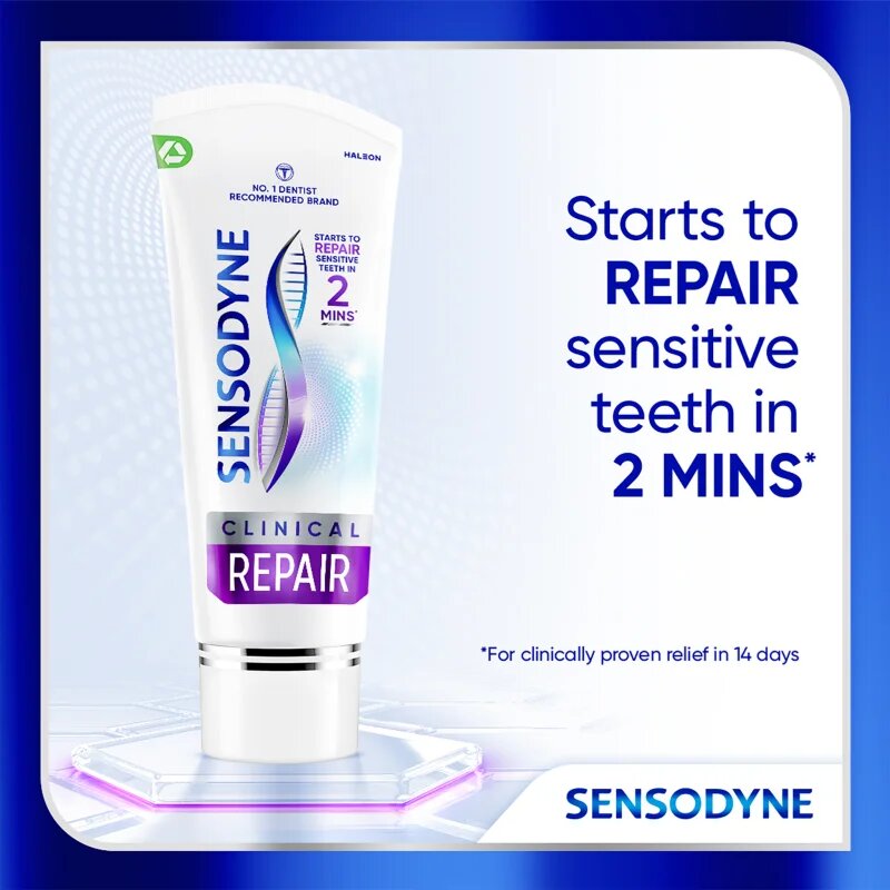 Sensodyne Clinical Repair Active Clean паста за зъби 75 мл.