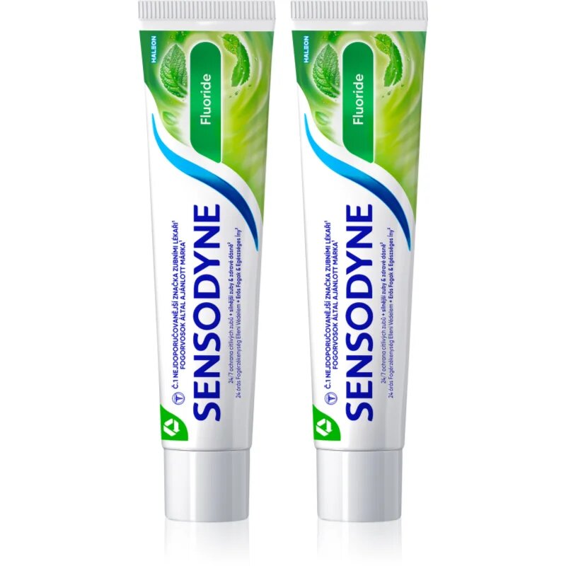 Sensodyne Fluoride паста за зъби за чувствителни зъби 2x75 мл.