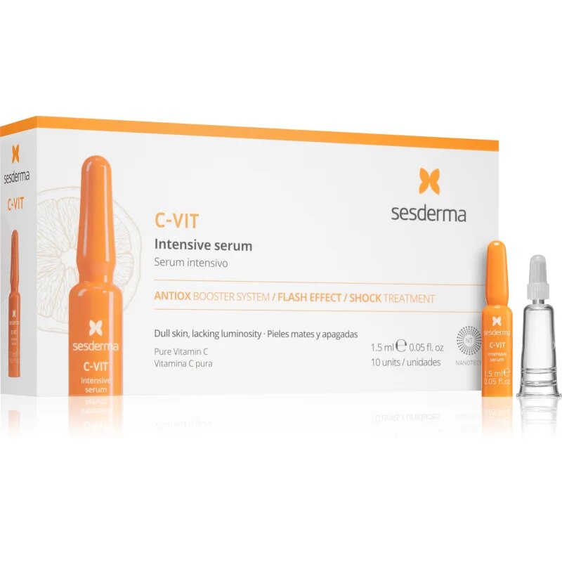 Sesderma C-Vit озаряващ и възстановяващ серум с витамин С 10x15 мл.