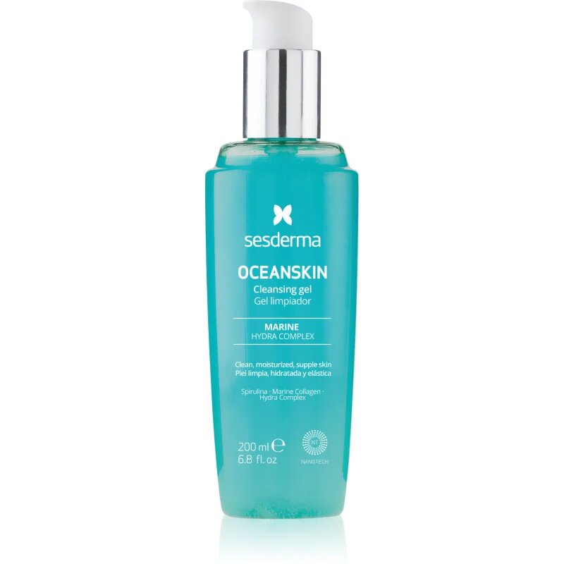 Sesderma Oceanskin почистващ гел с екстракти от водорасли 200 мл.