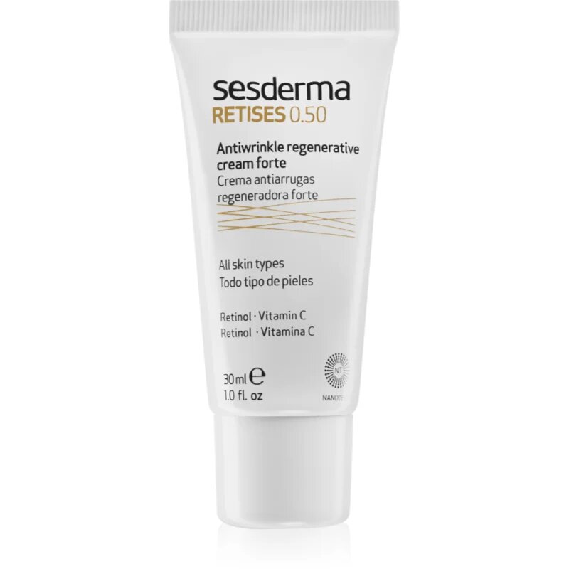 Sesderma Retises интензивен възстановяващ крем с ретинол и витамин С 050 30 мл.
