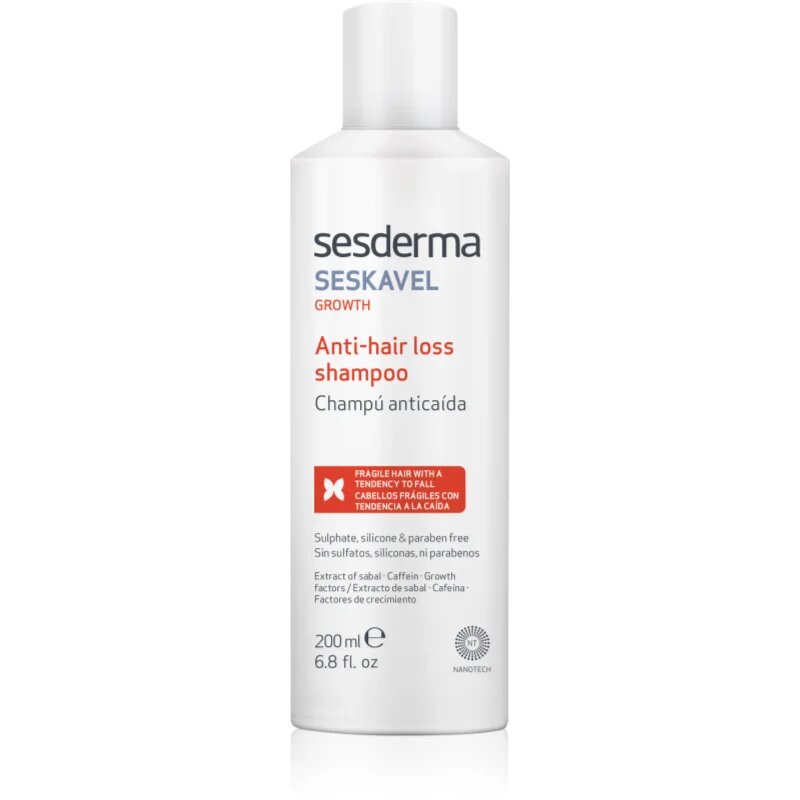 Sesderma Seskavel Growth стимулиращ шампоан против косопад 200 мл.