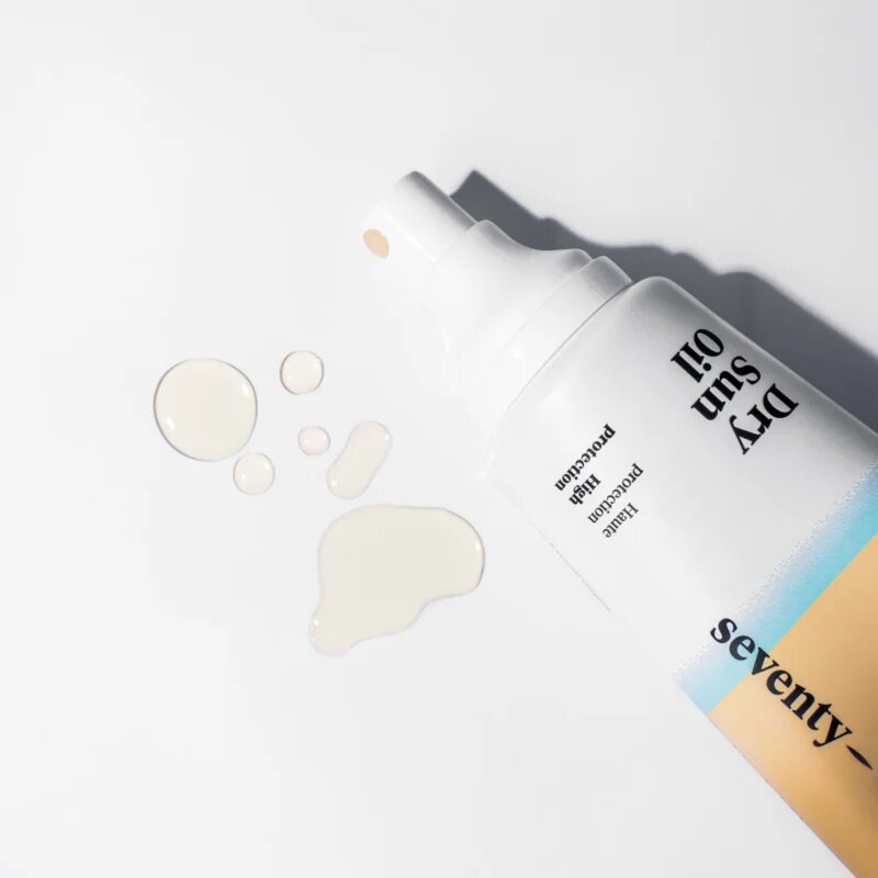 SeventyOne Dry Sun Oil SPF30 слънцезащитно сухо масло за лице тяло и коса SPF 30 100 мл.