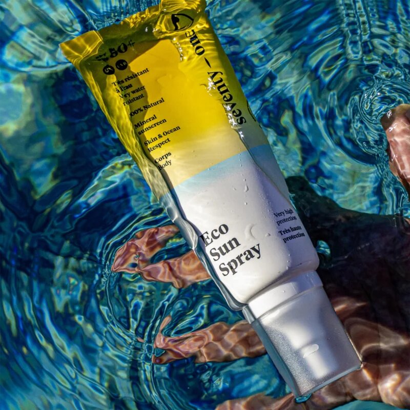 SeventyOne Eco Sun Spray SPF50+ слънцезащитен спрей с висока UV защита SPF 50+ 100 мл.