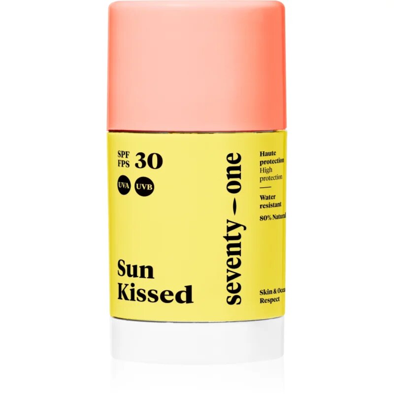 SeventyOne SunKissed SPF30 слънцезащитен крем в стик SPF 30 15 гр.
