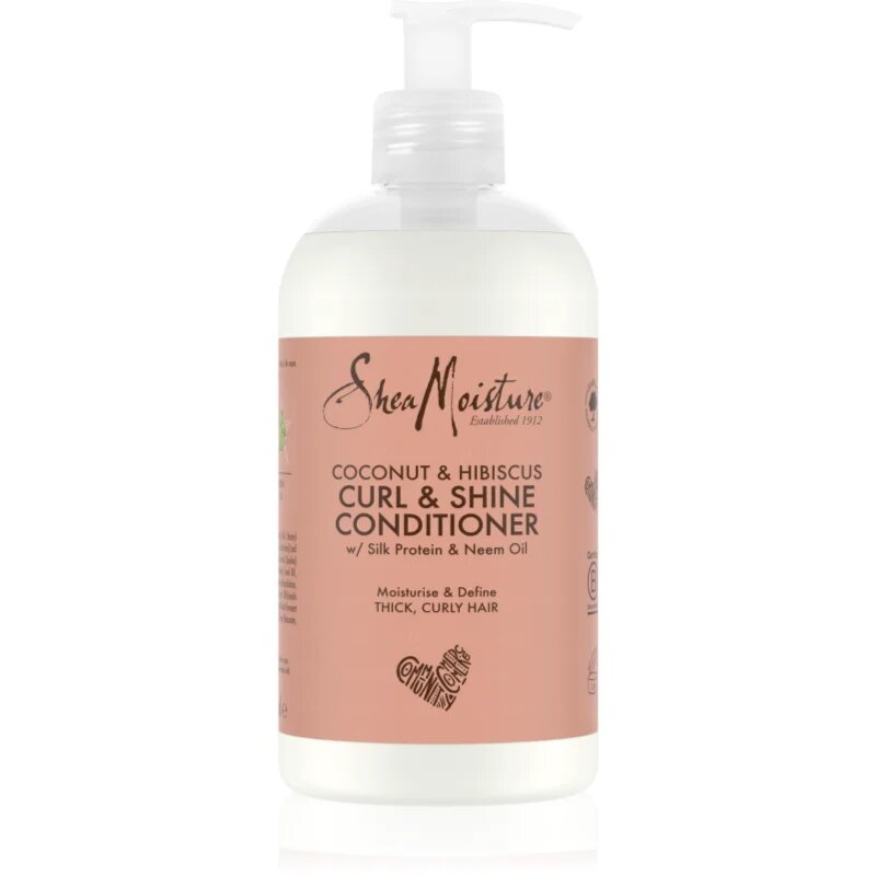 Shea Moisture Coconut & Hibiscus балсам за къдрава коса 384 мл.