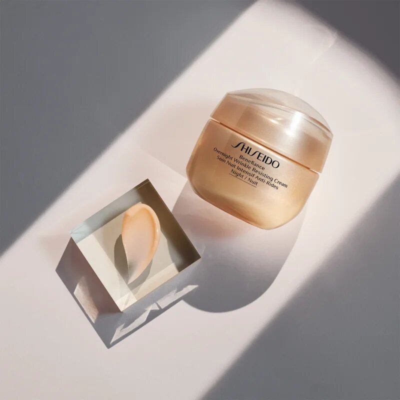 Shiseido Benefiance Overnight Wrinkle Resist Cream нощен крем против бръчки 50 мл.