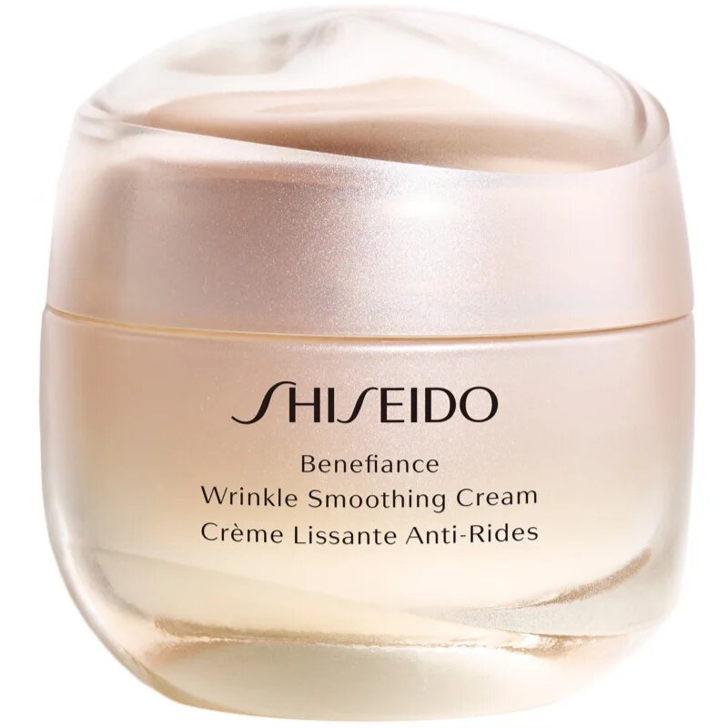 Shiseido Benefiance Wrinkle Smoothing Cream дневен и нощен крем против бръчки за всички типове кожа на лицето 50 мл.