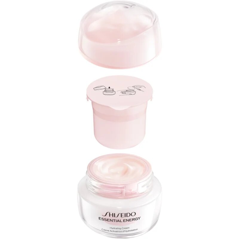 Shiseido Essential Energy Hydrating Cream дълбоко хидратиращ крем в дълбочина резервен пълнител 50 мл.
