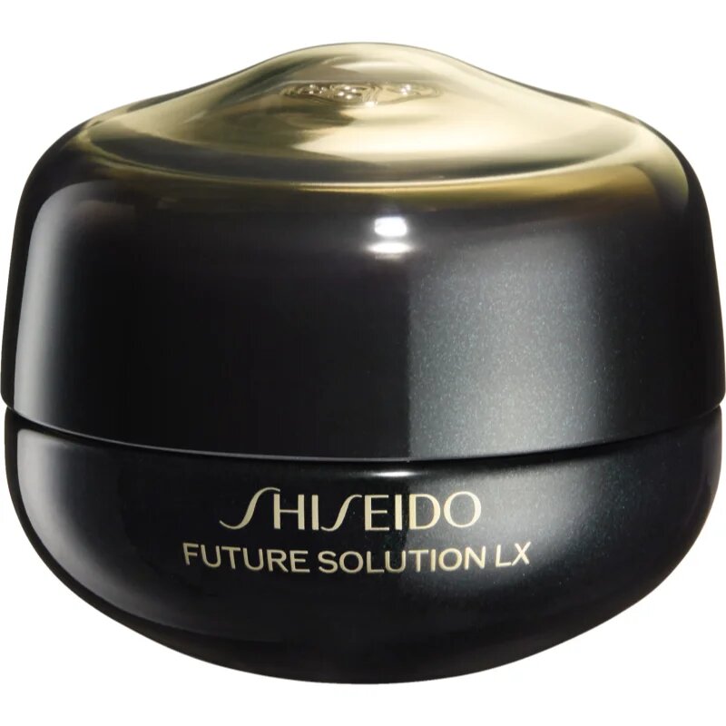 Shiseido Future Solution LX New Eye and Lip Contour Regenerating Cream подмладяващ крем за околоочен и устен контур. 17 мл.
