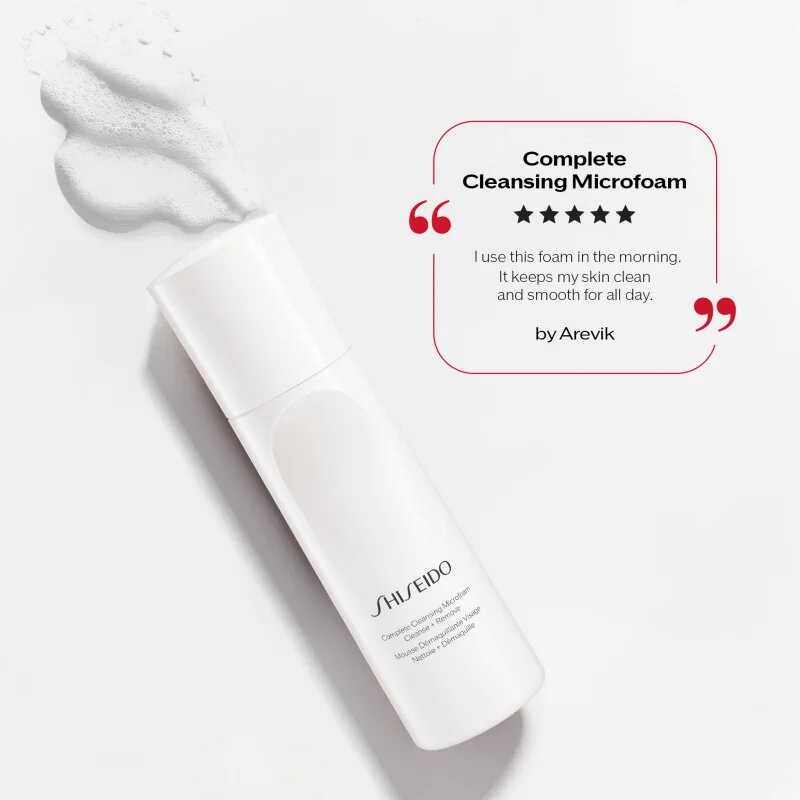 Shiseido Generic Skincare Complete Cleansing Micro Foam пяна за почистване и премахване на грим с хидратиращ ефект 180 мл.