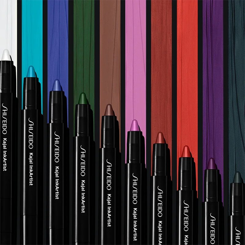 Shiseido Kajal InkArtist молив за очи 4 в 1 цвят 09 Nippon Noir (Black) 0.8 гр.