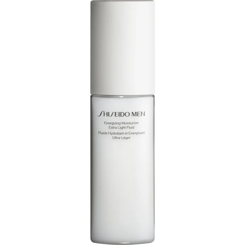 Shiseido Men Energizing Moisturizing Extra Light Fluid флуид с регенериращ ефект за мъже 100 мл.