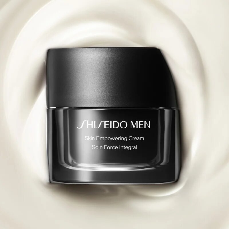 Shiseido Men Skin Empowering Advanced Cream възстановителен крем за намаляване на бръчките 50 мл.