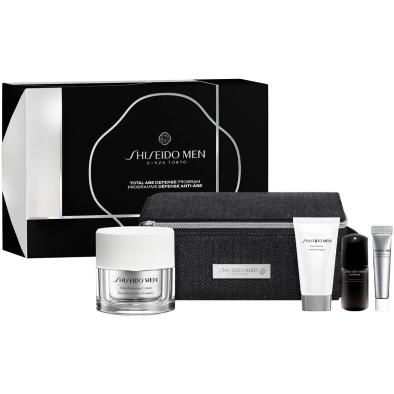 Shiseido Men Total Revitalizer Cream подаръчен комплект за мъже