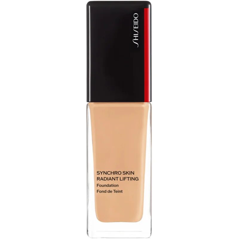 Shiseido Synchro Skin Radiant Lifting Foundation Advanced озаряващ лифтинг грим SPF 30 цвят 320 Pine 30 мл.