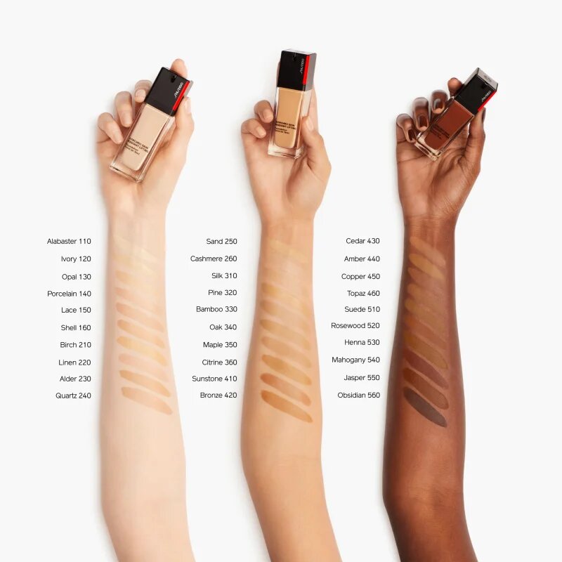 Shiseido Synchro Skin Radiant Lifting Foundation озаряващ лифтинг грим SPF 30 цвят 530 Henna 30 мл.