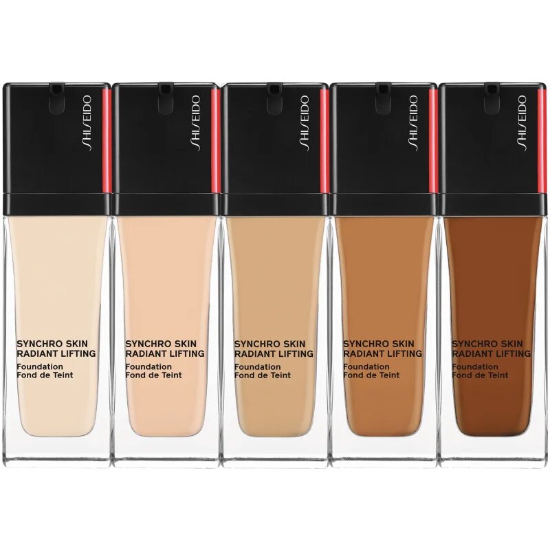 Shiseido Synchro Skin Radiant Lifting Foundation озаряващ лифтинг грим SPF 30 цвят 550 Jasper 30 мл.