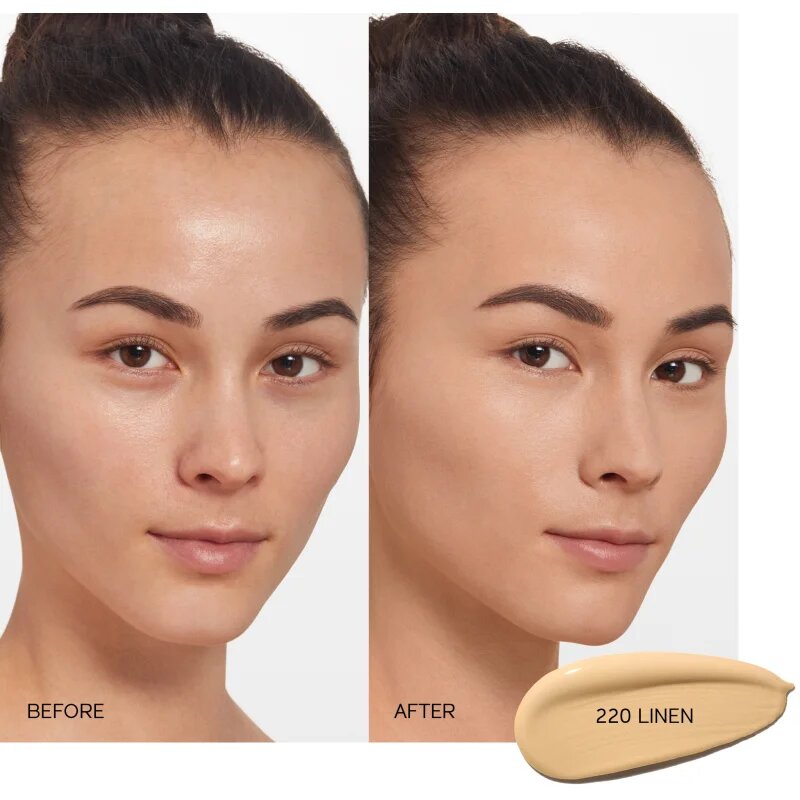 Shiseido Synchro Skin Self-Refreshing Foundation Advanced дълготраен фон дьо тен SPF 30 цвят 220 Linen 30 мл.