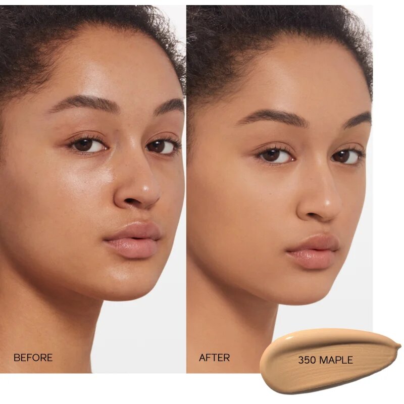 Shiseido Synchro Skin Self-Refreshing Foundation Advanced дълготраен фон дьо тен SPF 30 цвят 350 Maple 30 мл.