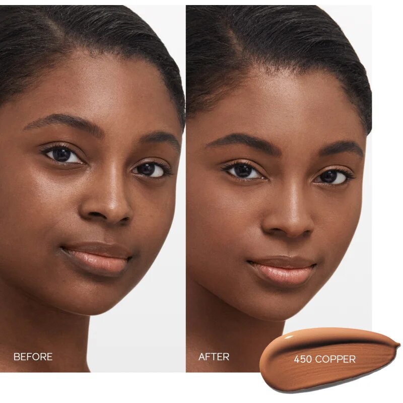 Shiseido Synchro Skin Self-Refreshing Foundation дълготраен фон дьо тен SPF 30 цвят 450 Copper 30 мл.