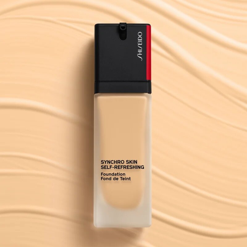 Shiseido Synchro Skin Self-Refreshing Foundation дълготраен фон дьо тен SPF 30 цвят 450 Copper 30 мл.