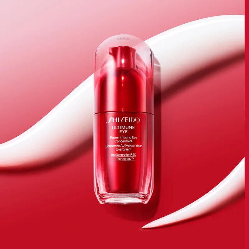 Shiseido Ultimune Eye Power Infusing Eye Concentrate очен серум за цялостна защита против бръчки 15 мл.
