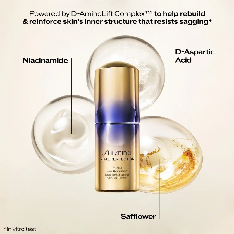 Shiseido Vital Perfection Intensive SculptDefine Serum лифтинг серум за стягане на контура на лицето 40 мл.