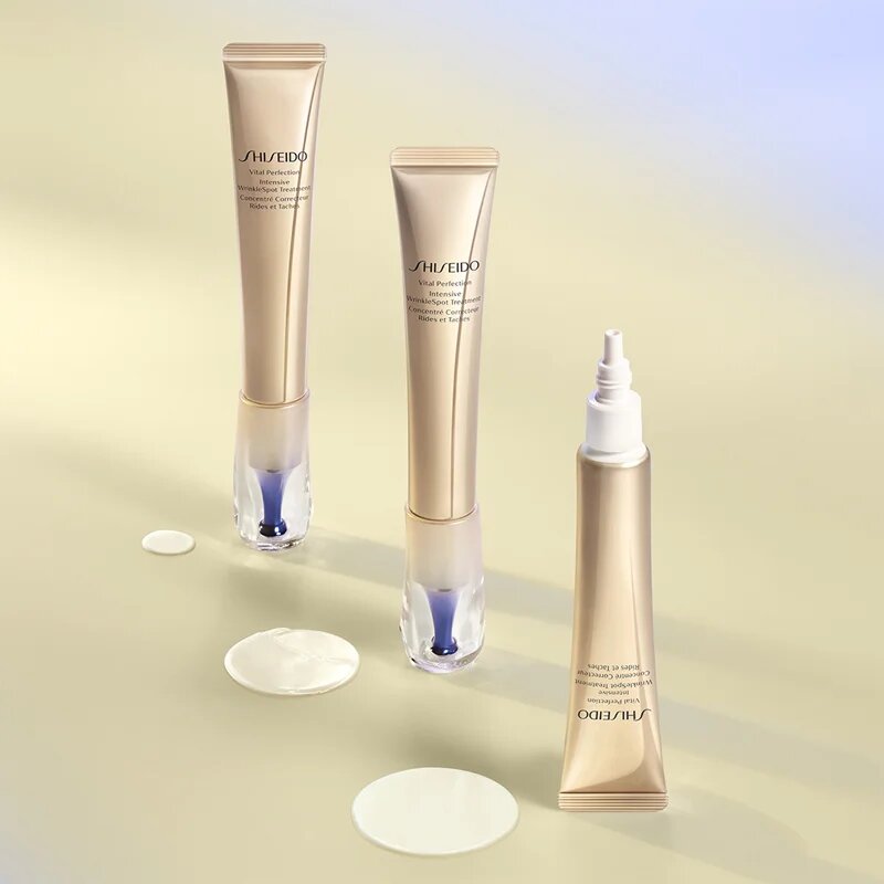 Shiseido Vital Perfection Intensive Wrinklespot Treatment крем против бръчки на лицето и шията 20 мл.