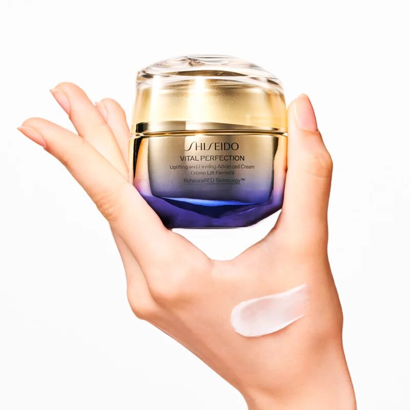 Shiseido Vital Perfection Uplifting and Firming Advanced Cream интензивно стягащ дневен и нощен крем 50 мл.