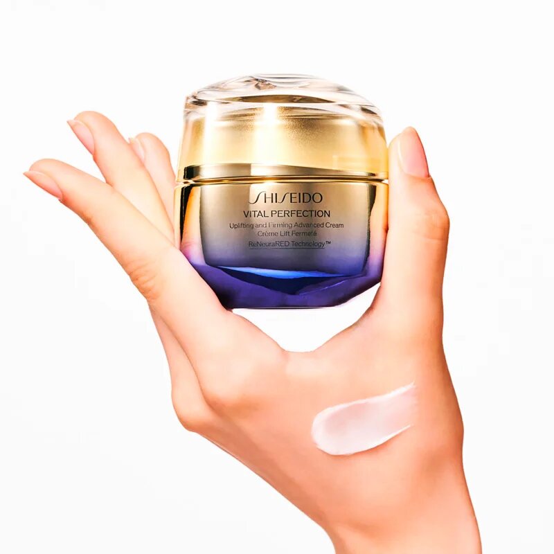 Shiseido Vital Perfection Uplifting and Firming Advanced Cream интензивно стягащ дневен и нощен крем 75 мл.
