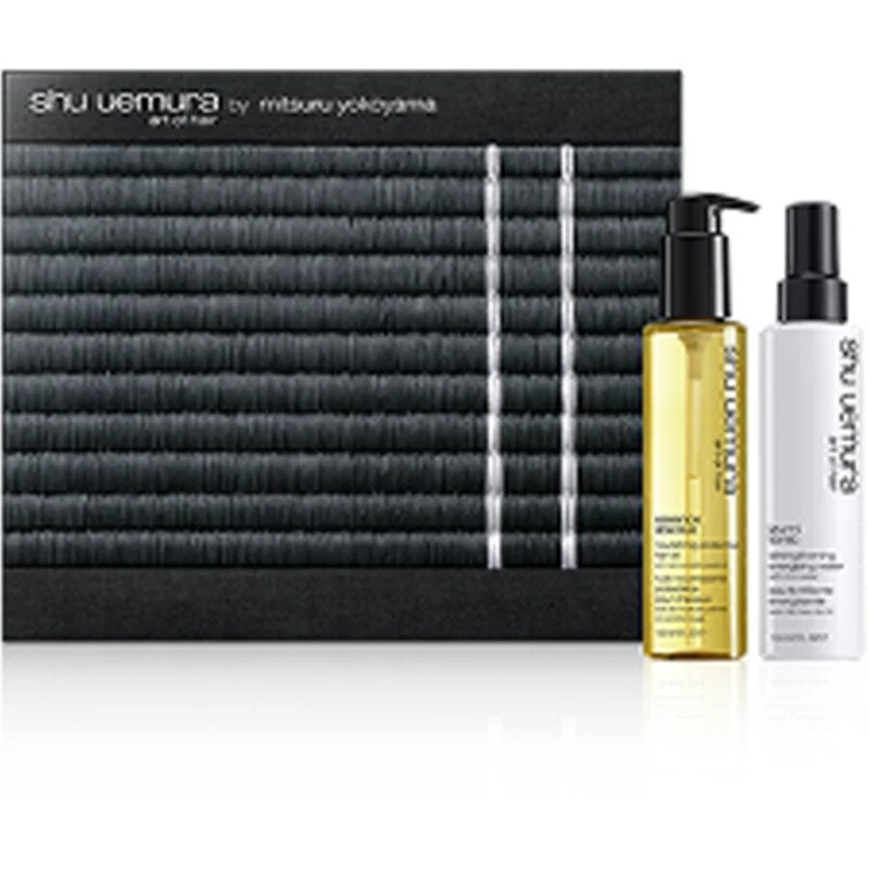 Shu Uemura Essence Absolue + Izumi Tonic подаръчен комплект за подсилване и блясък на косата