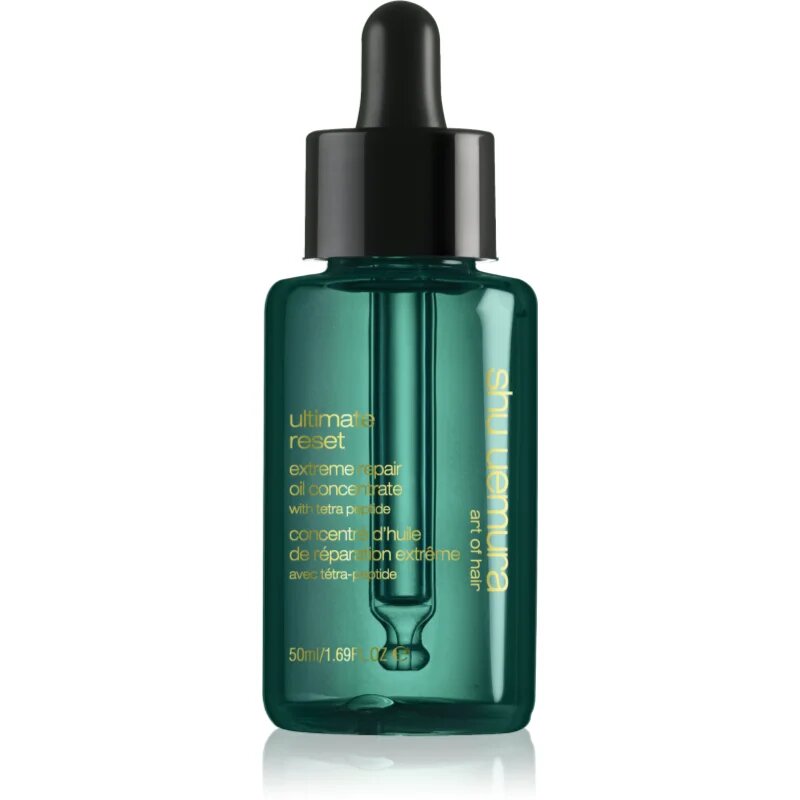 Shu Uemura Ultimate Reset възстановяващо масло за увредена и химически третирана коса 50 мл.