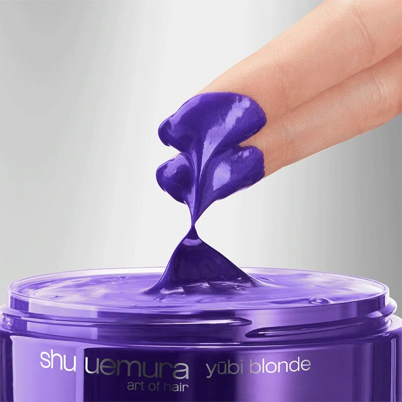 Shu Uemura Yūbi Blonde маска неутрализиращ жълтеникавите оттенъци 200 мл.