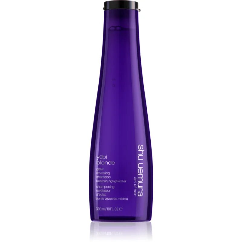 Shu Uemura Yūbi Blonde Shampoo шампоан за блясък за руса и сива коса 300 мл.