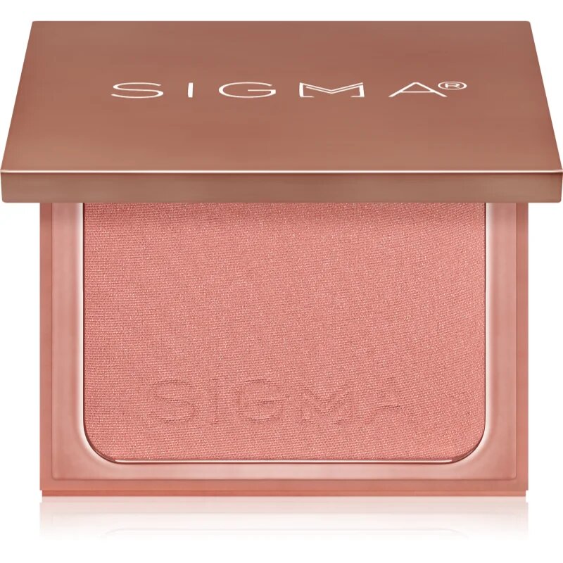 Sigma Beauty Blush дълготраен руж с малко огледало цвят Sunset Kiss 7.8 гр.