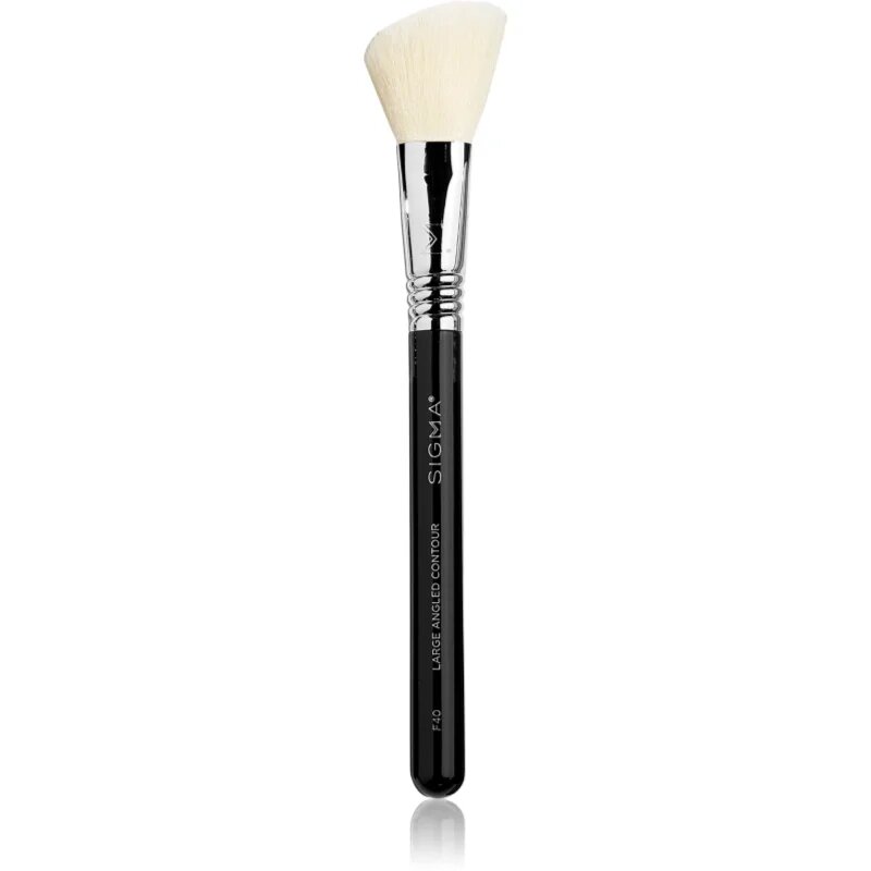 Sigma Beauty Face F40 скосена четка за пудра и бронзър 1 бр.