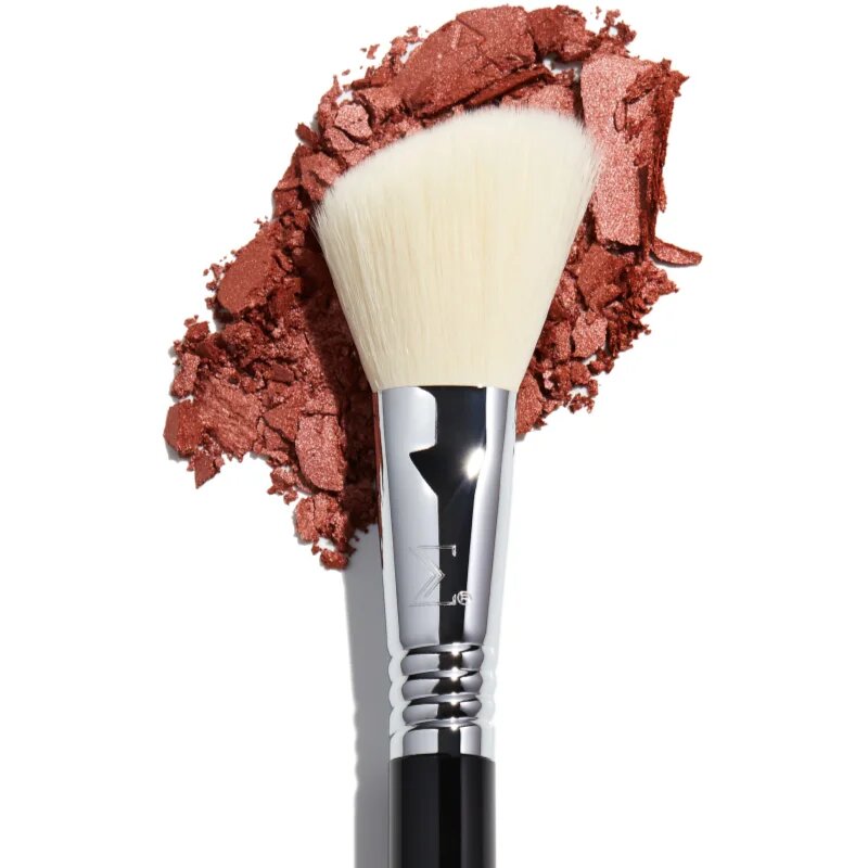 Sigma Beauty Face F40 скосена четка за пудра и бронзър 1 бр.
