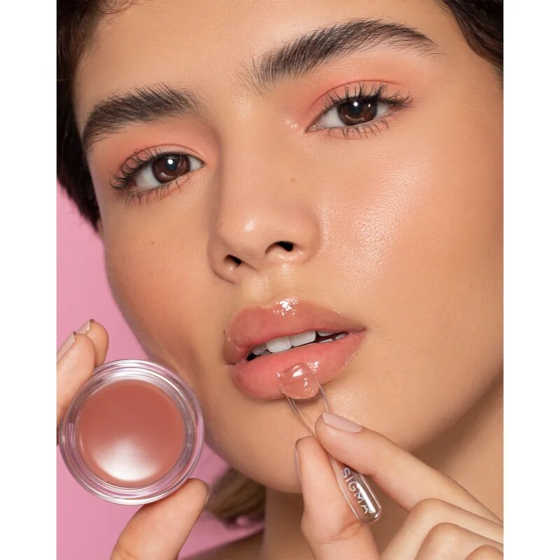 Sigma Beauty Hydro Melt Lip Mask хидратираща маска за устни с хиалуронова киселина цвят Hush 9.6 гр.