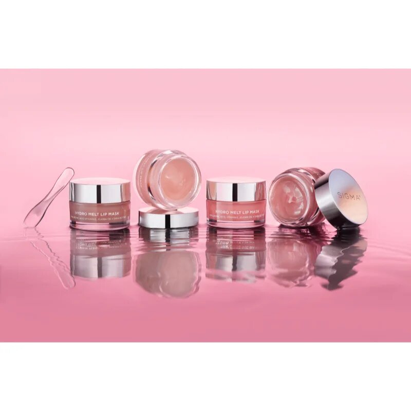 Sigma Beauty Hydro Melt Lip Mask хидратираща маска за устни с хиалуронова киселина цвят Hush 9.6 гр.