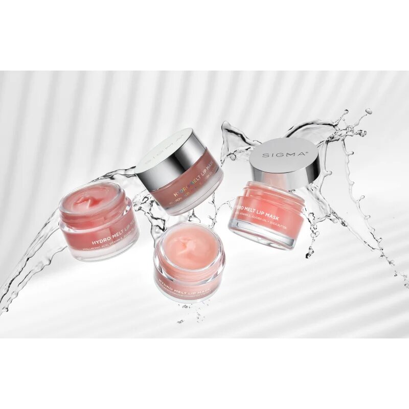 Sigma Beauty Hydro Melt Lip Mask хидратираща маска за устни с хиалуронова киселина цвят Hush 9.6 гр.