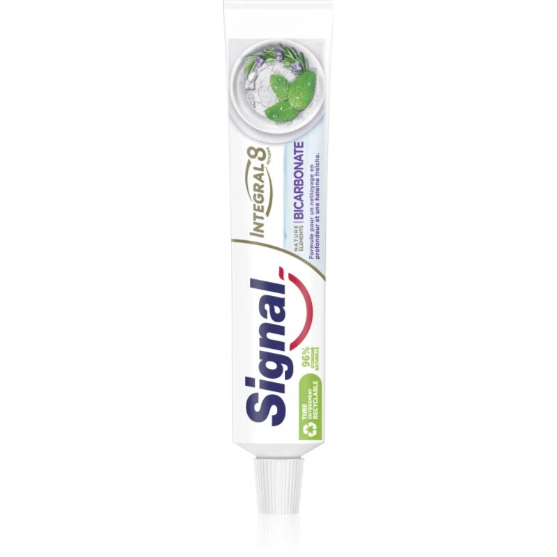 Signal Integral 8 Natural Elements паста за зъби Baking soda 75 мл.