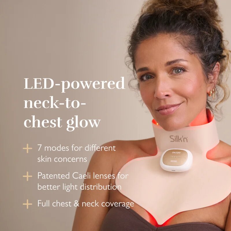Silk'n LED Chest Mask PRO LED маска за шия и деколте 1 бр.