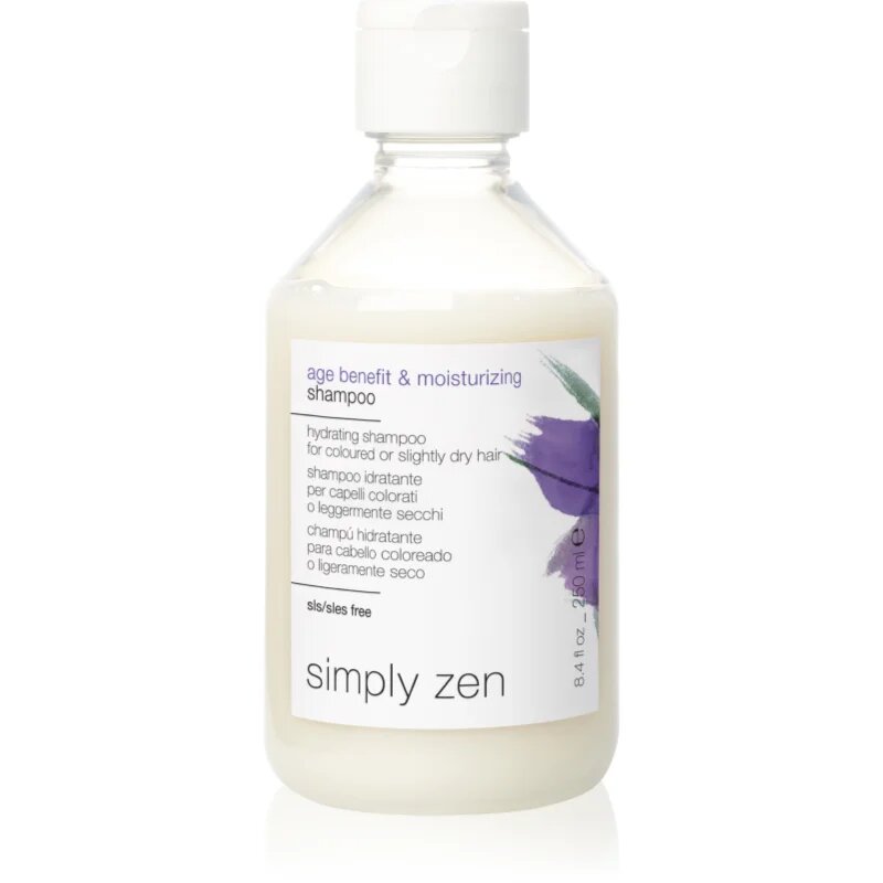 Simply Zen Age Benefit & Moisturizing хидратиращ шампоан за боядисана коса 250 мл.
