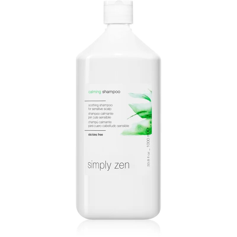 Simply Zen Calming Shampoo успокояващ шампоан за чувствителна кожа на скалпа 1000 мл.
