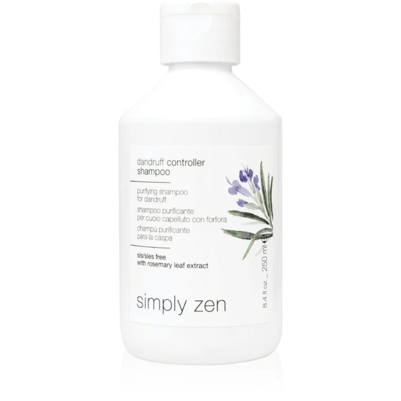 Simply Zen Dandruff Controller Shampoo почистващ шампоан против пърхот 250 мл.