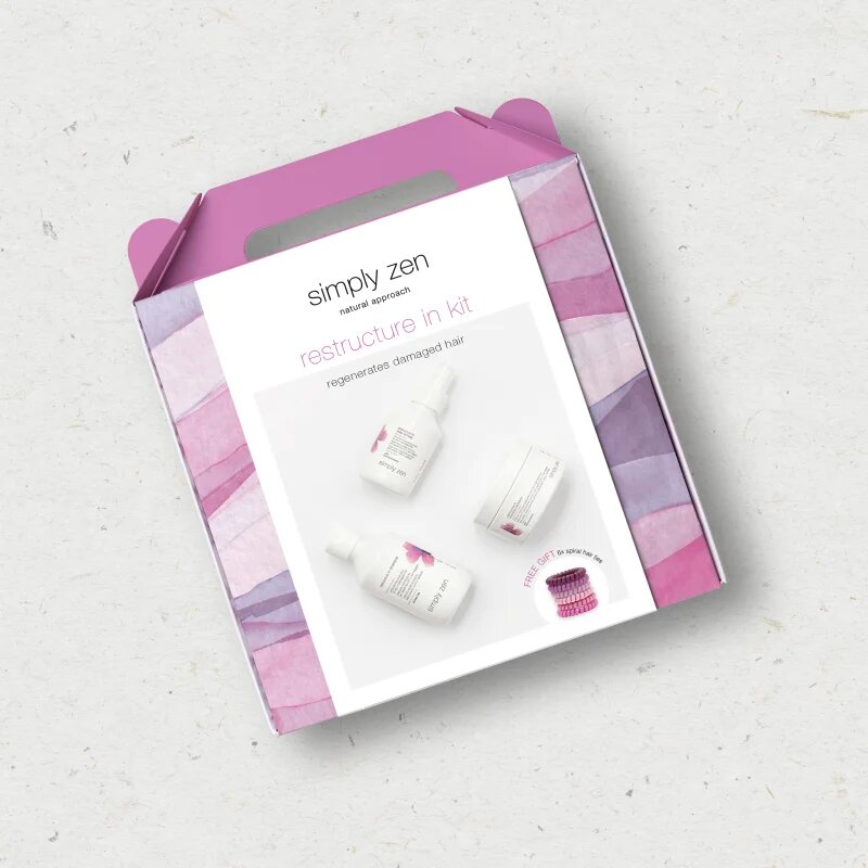 Simply Zen Restructure In kit комплект за суха и увредена коса