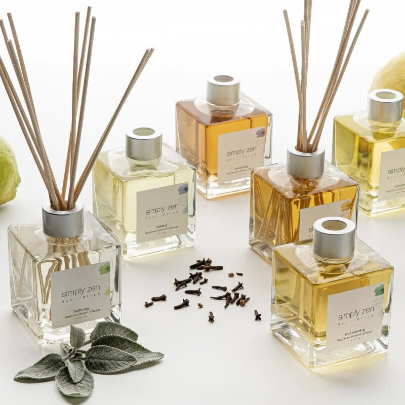 Simply Zen Sensorials Cocooning Fragrance Ambient Diffuser aроматизиращ дифузер с пълнител 175 мл.