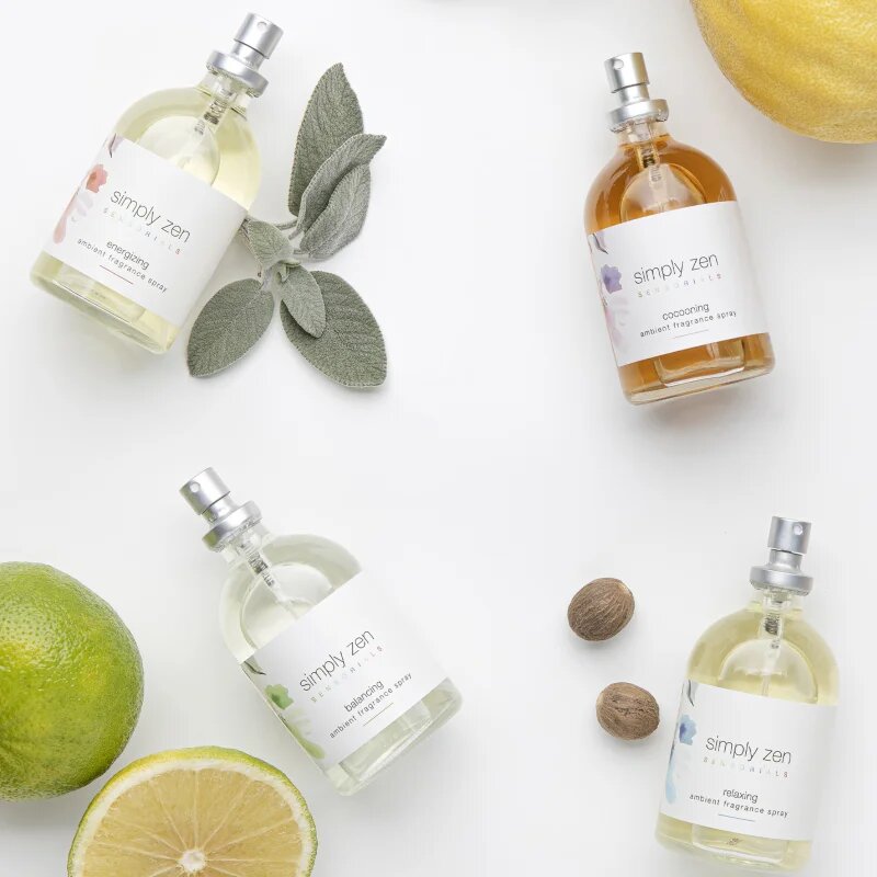 Simply Zen Sensorials Energizing Ambient Fragrance Spray cпрей за дома 100 мл.