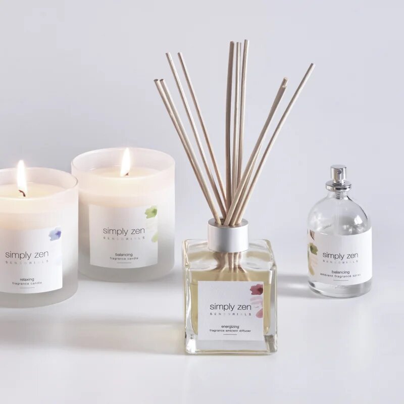 Simply Zen Sensorials Energizing Fragrance Ambient Diffuser aроматизиращ дифузер с пълнител 175 мл.